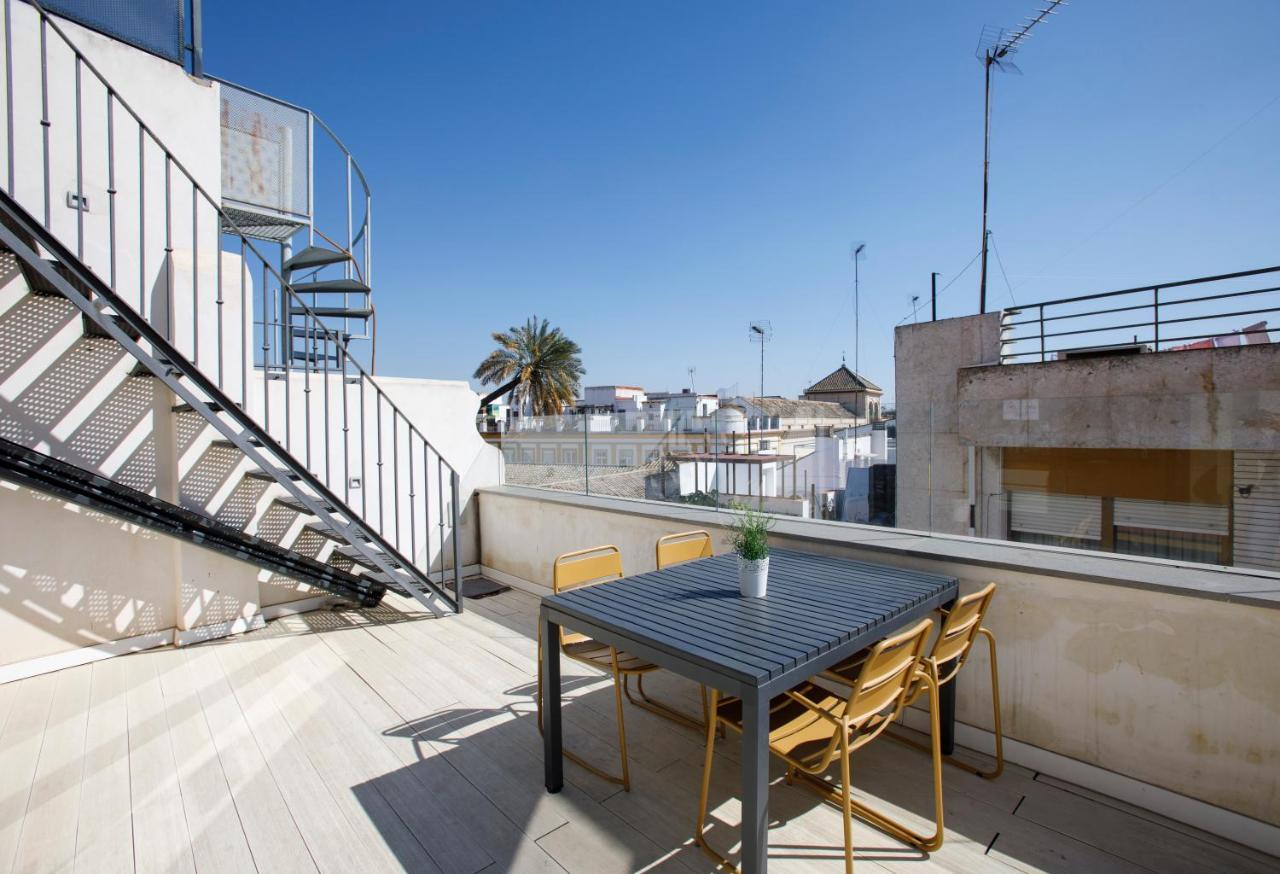 Private Pool With Panoramic Views Apartman Sevilla Kültér fotó